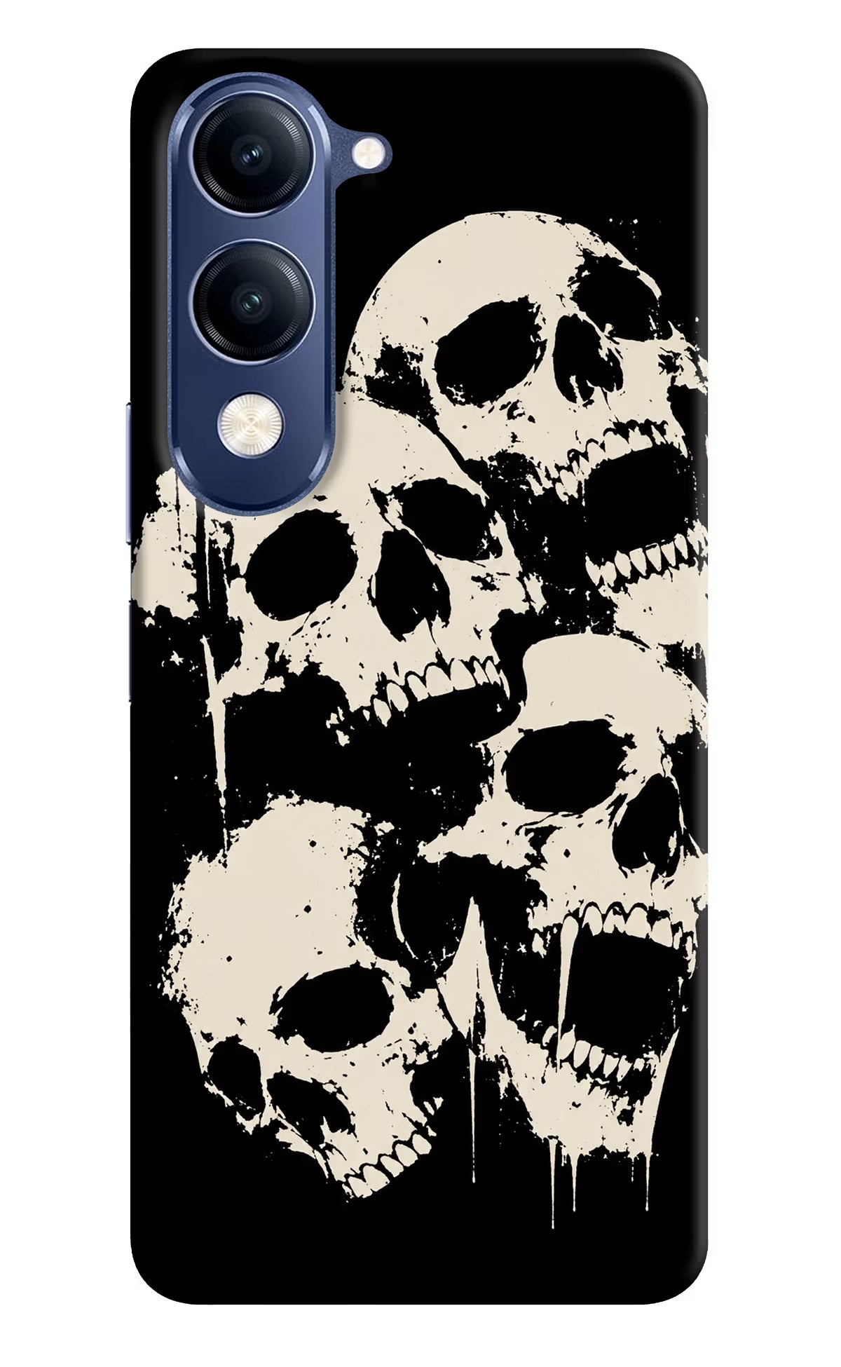Dead Stack Vivo V40 Lite Hard Case Back Cover by Casekaro