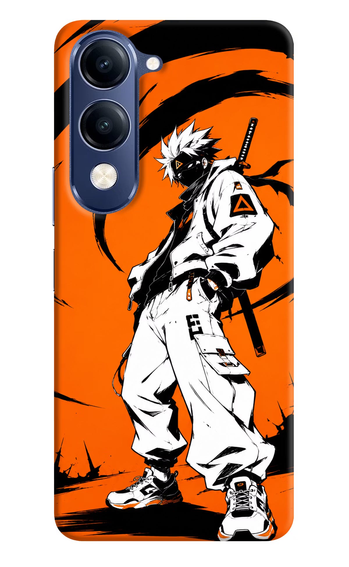Street Samurai  Vivo V40 Lite Hard Case Back Cover by Casekaro