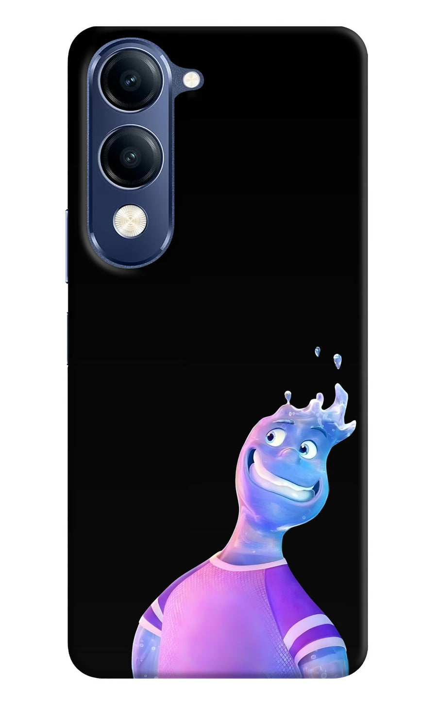Wade Wave Vivo V40 Lite Back Cover, Hard case