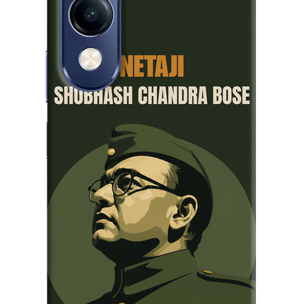 Netaji Legacy Vivo V40 Lite Hard Case Back Cover by Casekaro