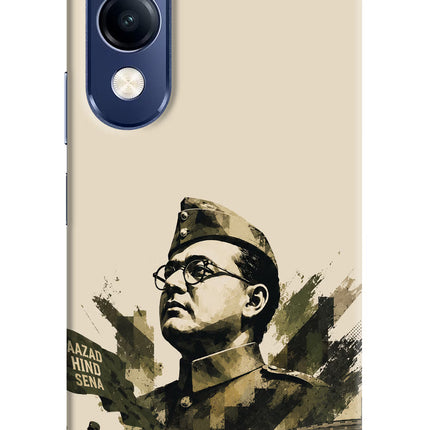 Netaji Rising Vivo V40 Lite Hard Case Back Cover by Casekaro