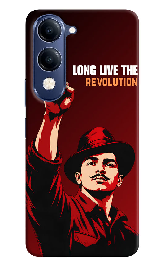 Bhagat Singh Revolution Vivo V40 Lite Back Cover