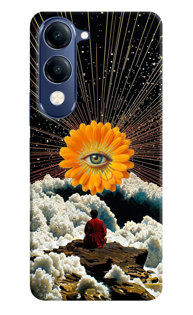 Cosmic Flower Vivo V40 Lite Back Cover