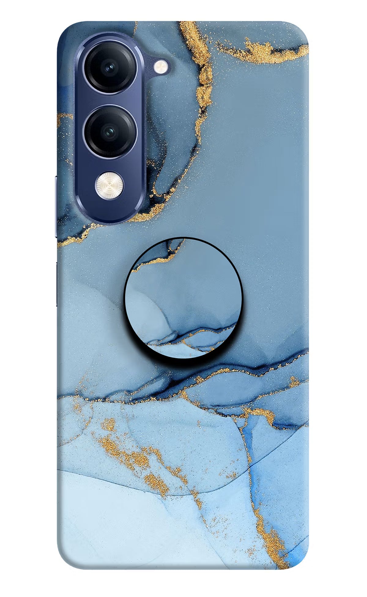 Blue Marble Vivo V40 Lite Pop Case by Casekaro