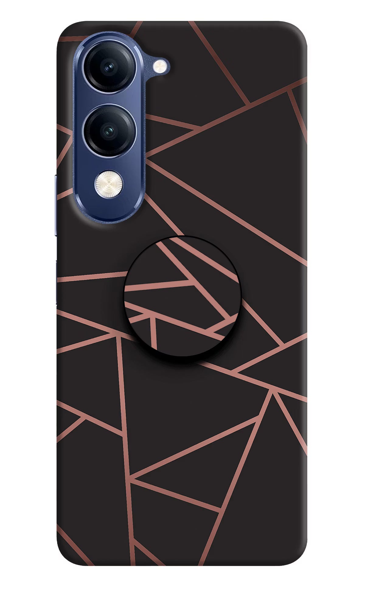 Geometric Pattern Vivo V40 Lite Pop Case by Casekaro