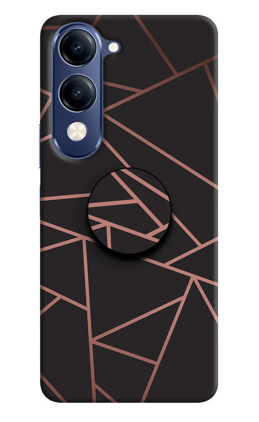 Geometric Pattern Vivo V40 Lite Pop Case by Casekaro