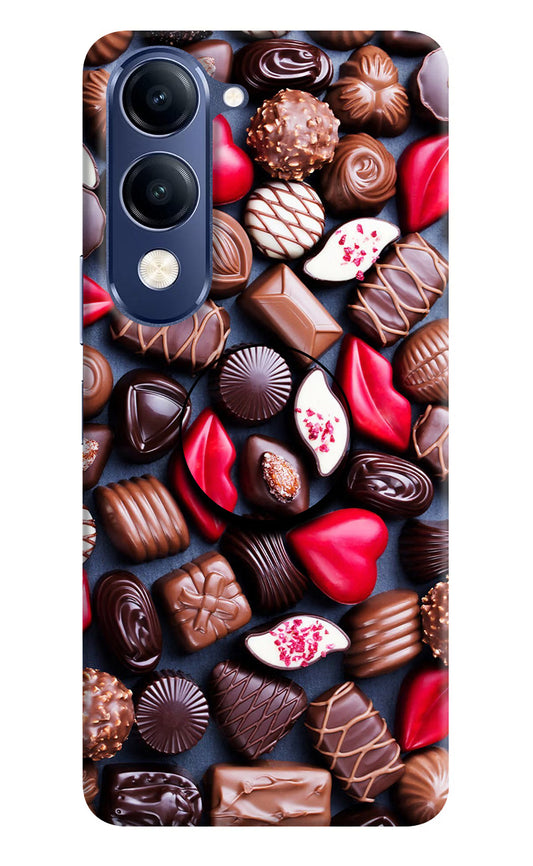 Chocolates Vivo V40 Lite Pop Case by Casekaro