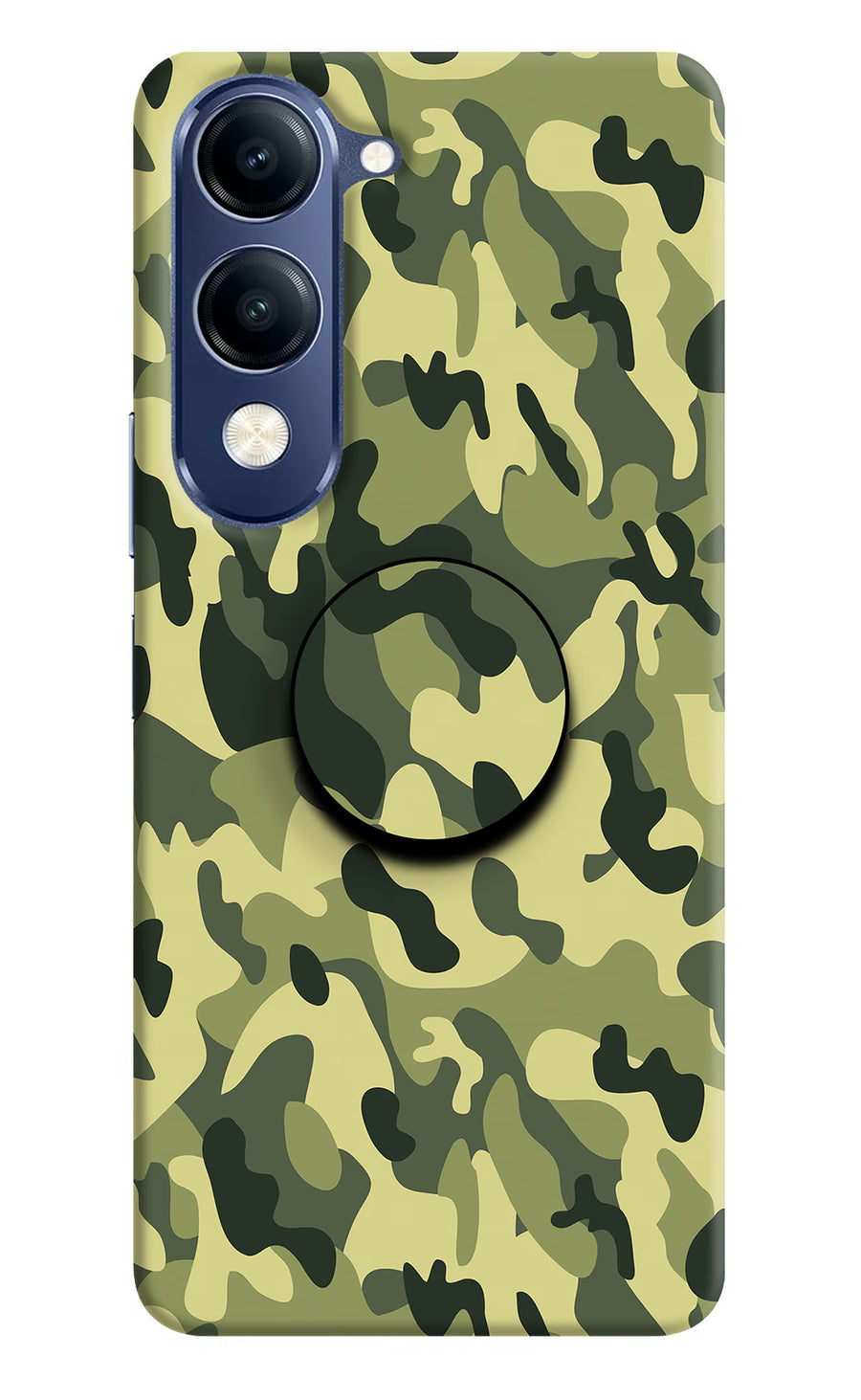 Camouflage Vivo V40 Lite Pop Case, Hard case