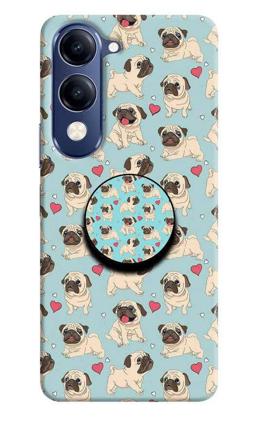 Pug Dog Vivo V40 Lite Pop Case by Casekaro