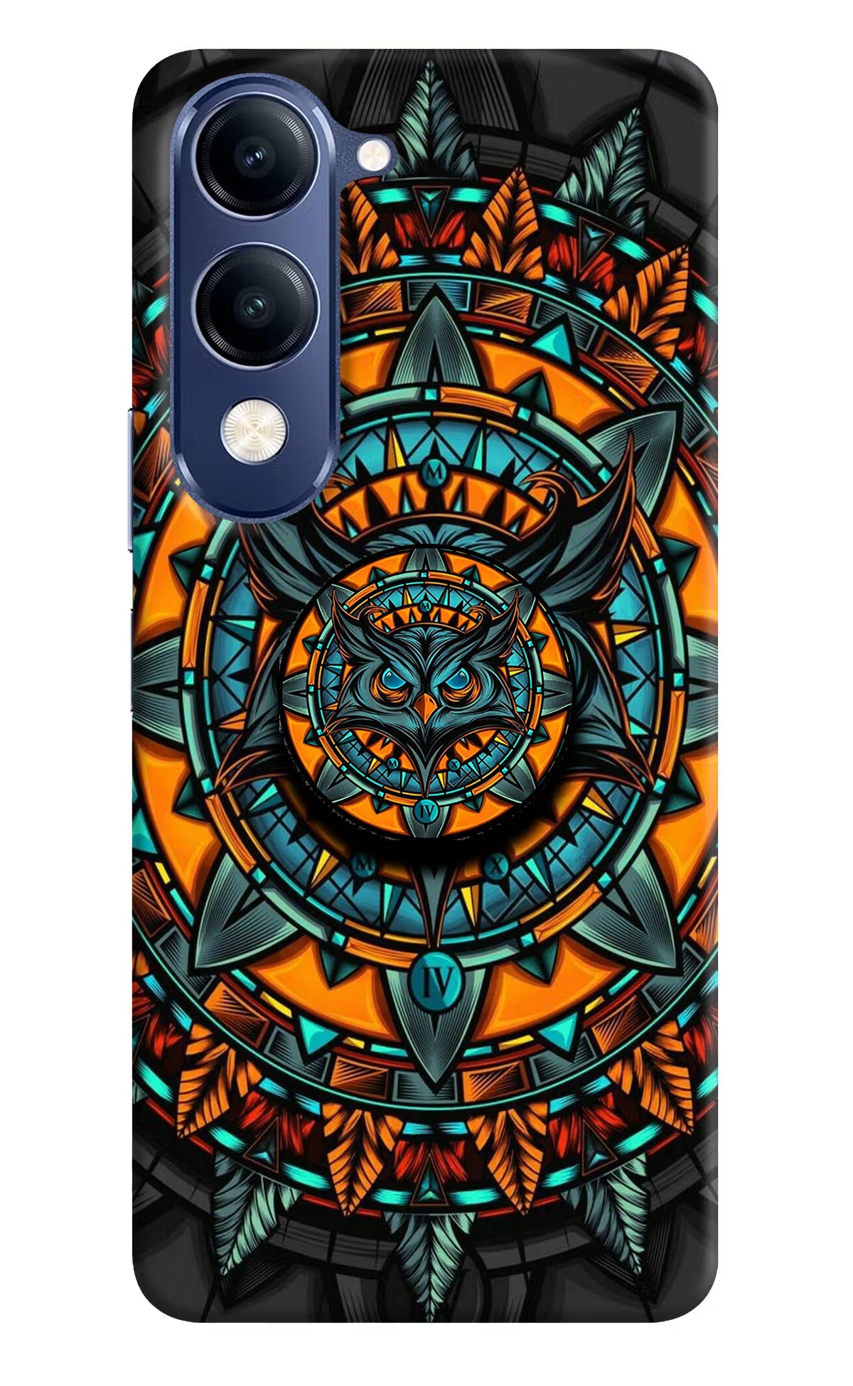 Angry Owl Vivo V40 Lite Pop Case by Casekaro