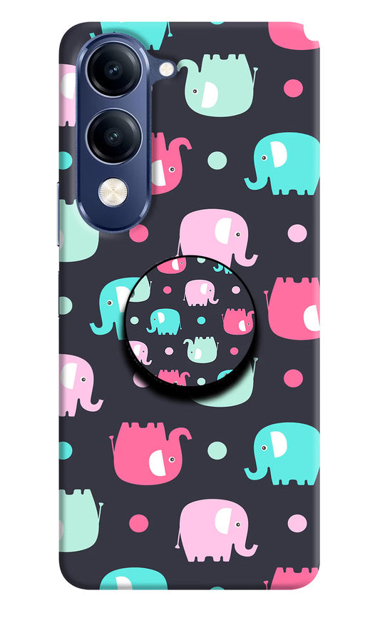 Baby Elephants Vivo V40 Lite Pop Case by Casekaro