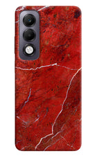 Red Marble Design Oppo K13x Back Cover
