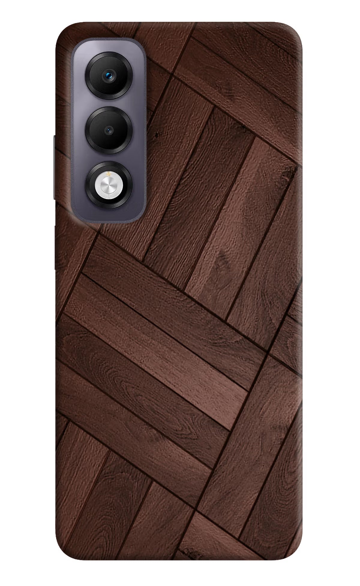 Wooden Texture Design Oppo K13x Back Cover