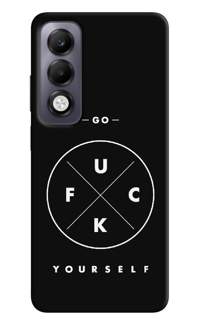 Go Fuck Yourself Oppo K13x Back Cover