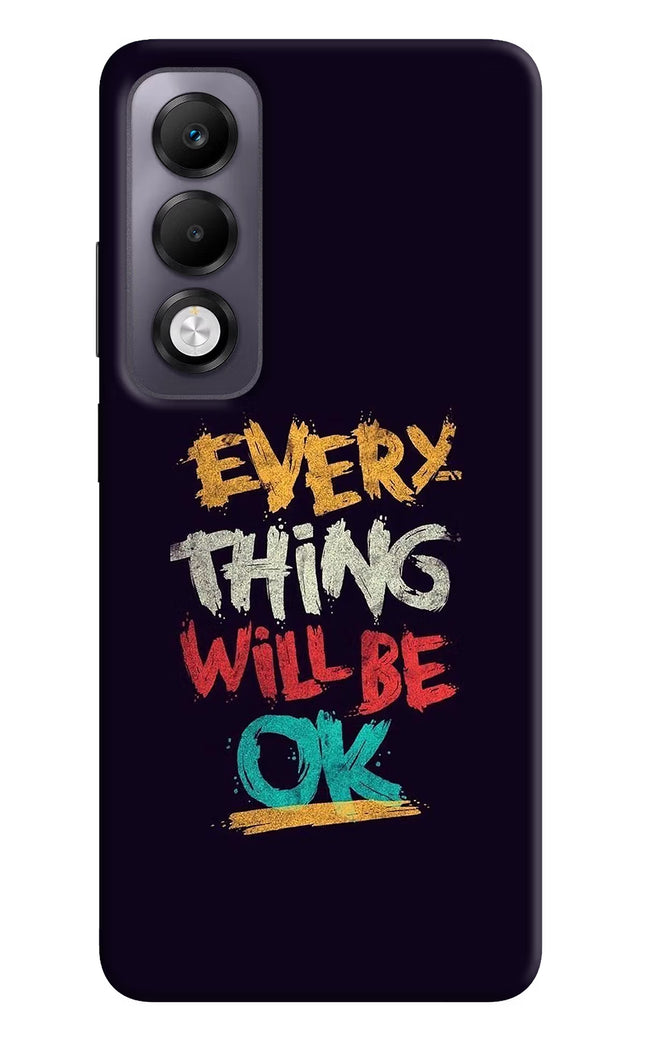 Everything Will Be Ok Oppo K13x Back Cover