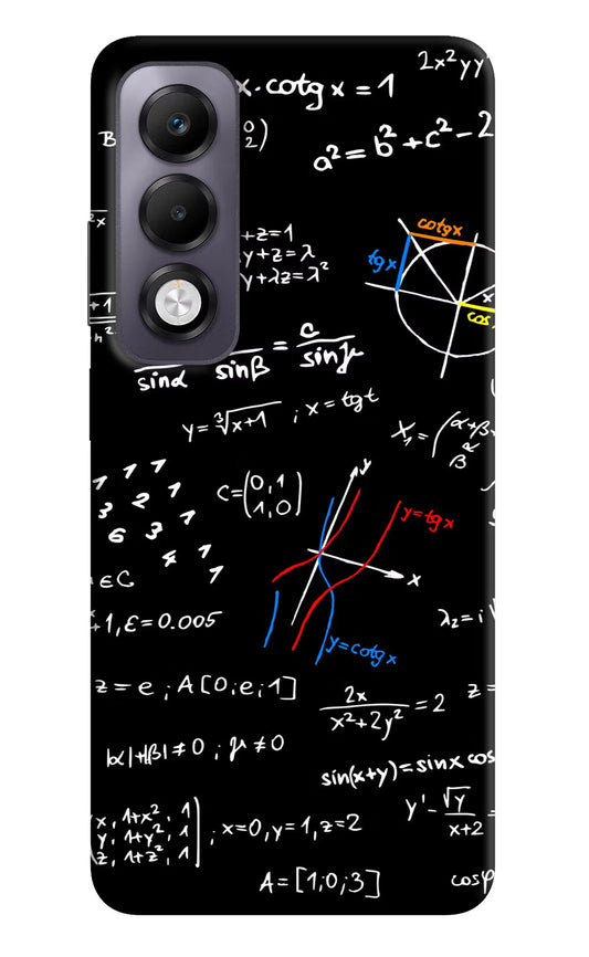 Mathematics Formula Oppo K13x Back Cover