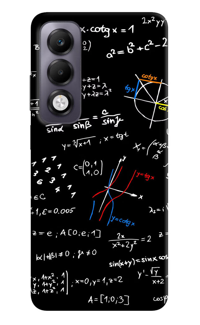 Mathematics Formula Oppo K13x Back Cover
