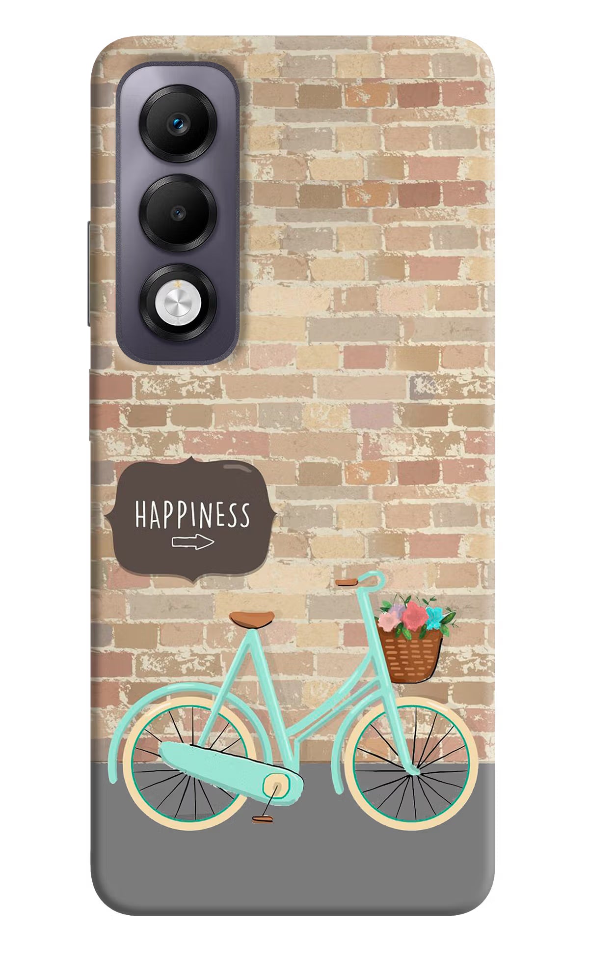 Happiness Artwork Oppo K13x Back Cover