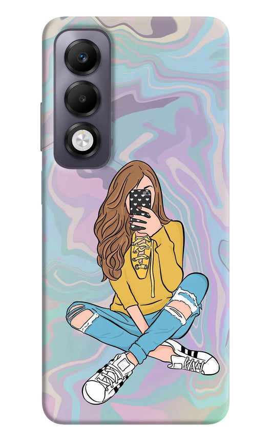 Selfie Girl Oppo K13x Back Cover