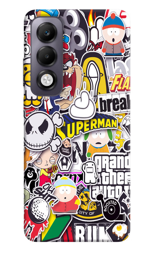 Sticker Bomb Oppo K13x Back Cover