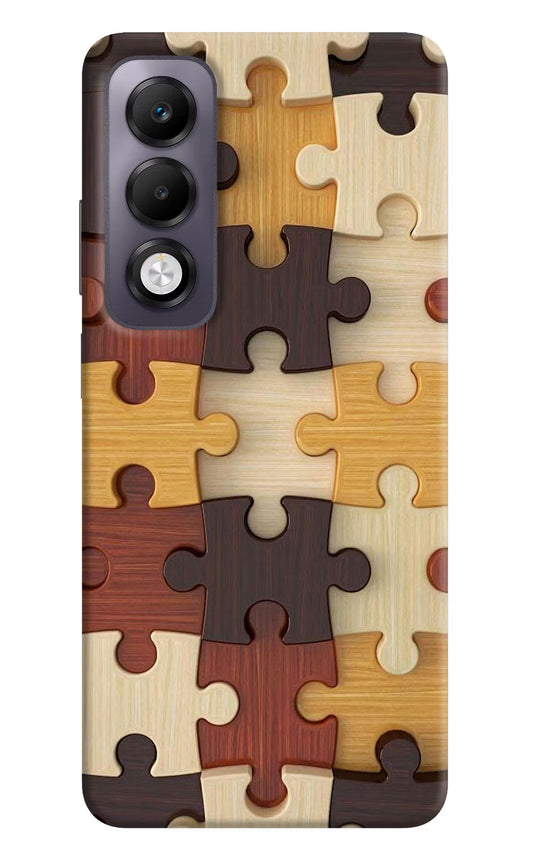 Wooden Puzzle Oppo K13x Back Cover