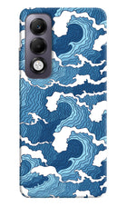 Blue Waves Oppo K13x Back Cover