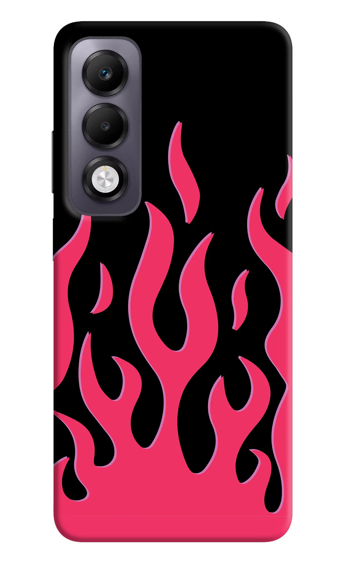 Fire Flames Oppo K13x Back Cover