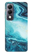 Blue Glitter Marble Oppo K13x Back Cover