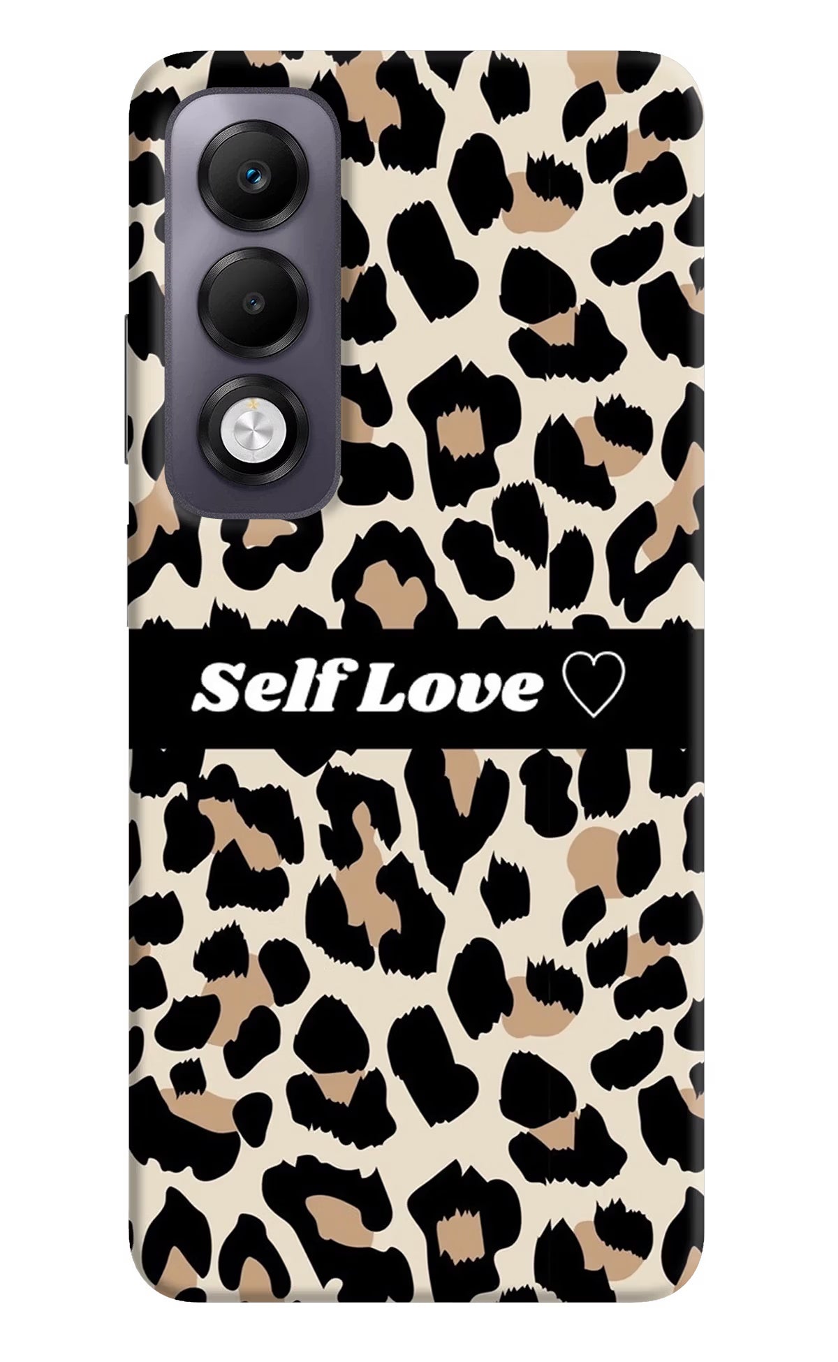 Leopard Print Self Love Oppo K13x Back Cover