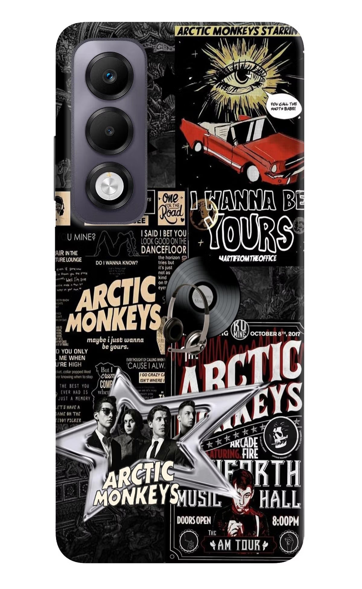 Arctic Monkeys Oppo K13x Back Cover
