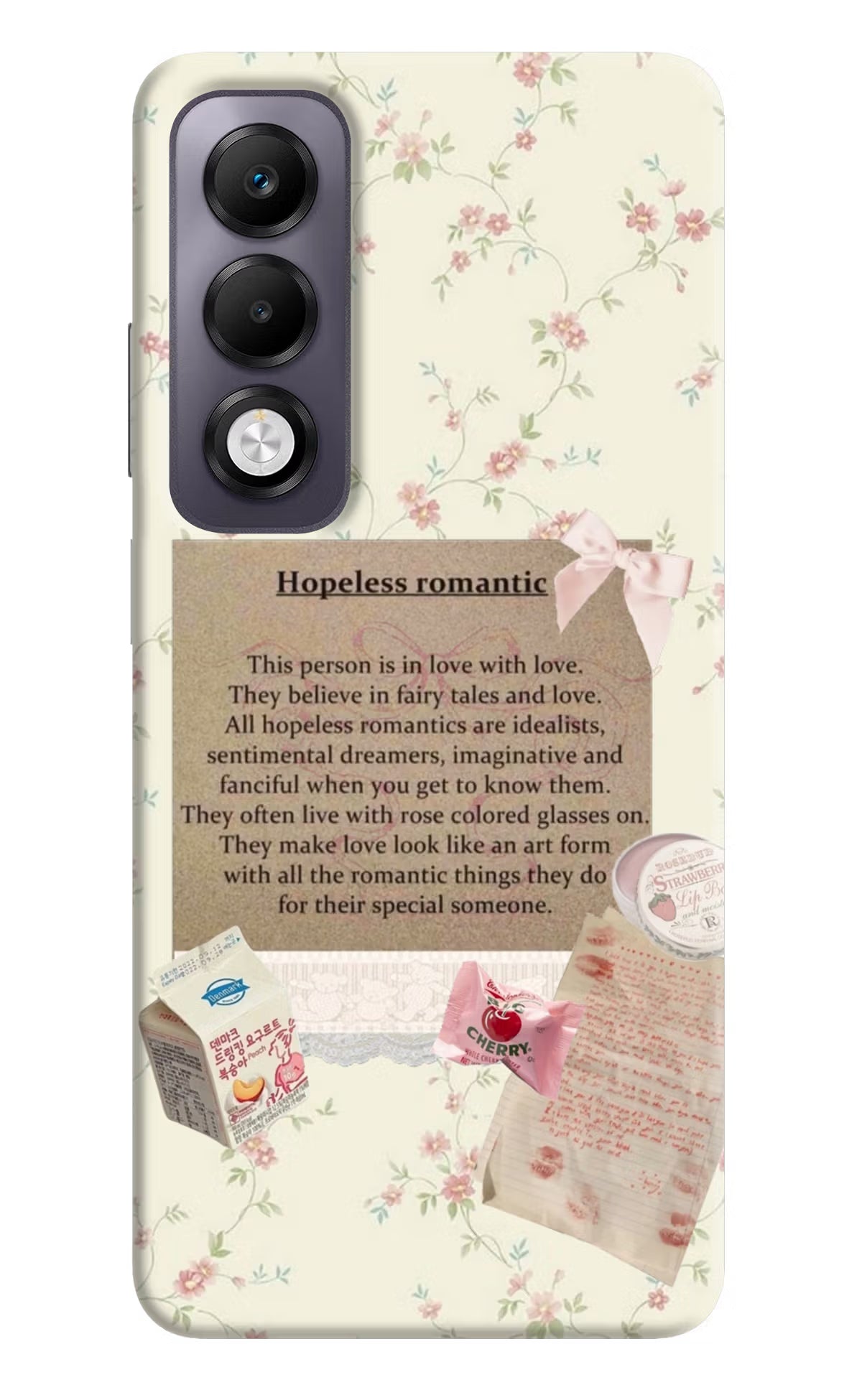 Hopeless Romantic Oppo K13x Back Cover