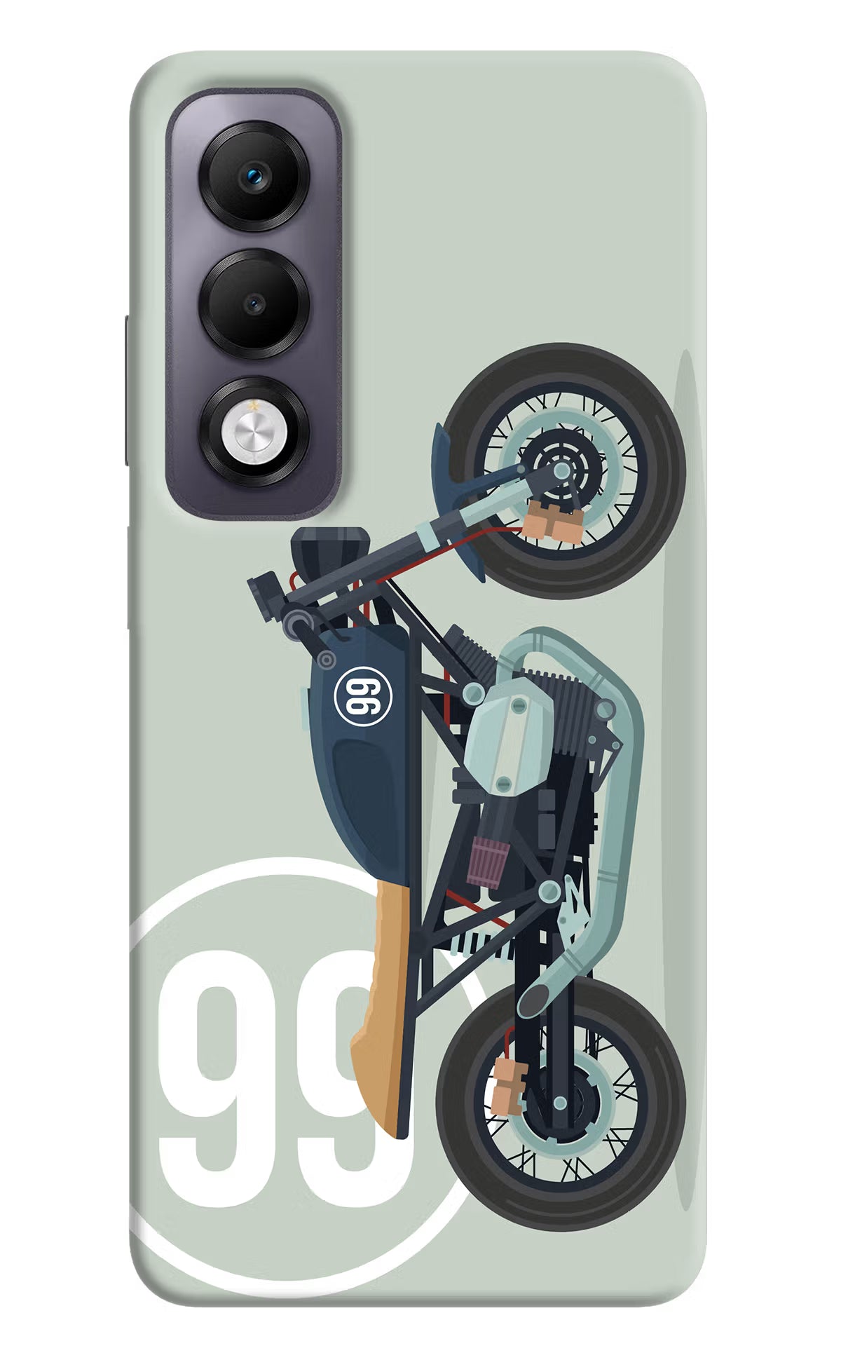 Classic Cafe Racer 99 Oppo K13x Back Cover
