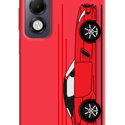 Red Velocity Oppo K13x Back Cover