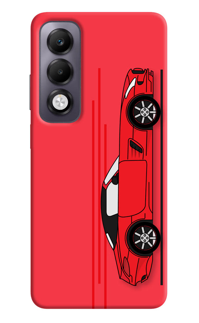 Red Velocity Oppo K13x Back Cover
