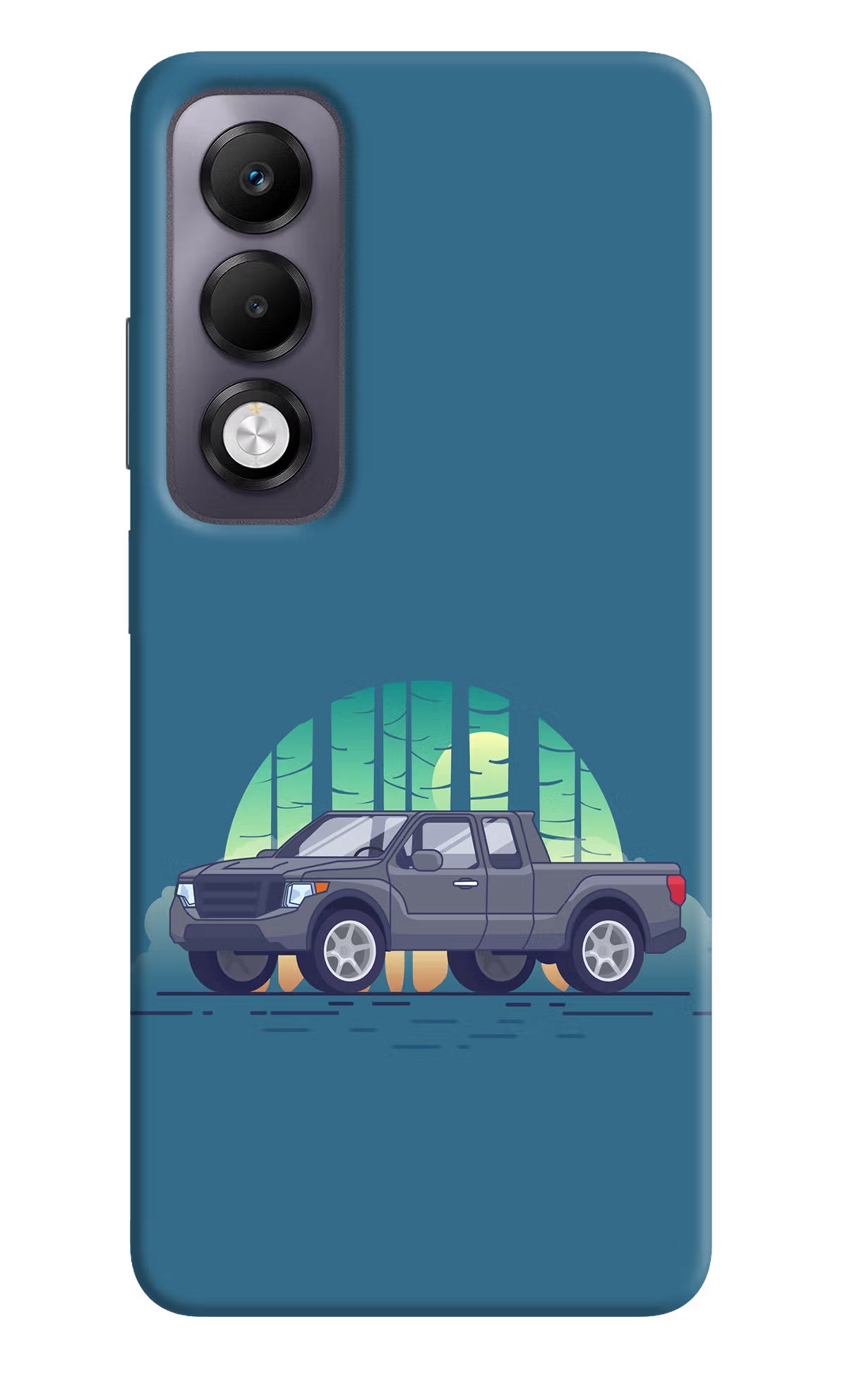 Retro Garage Vibe Oppo K13x Back Cover