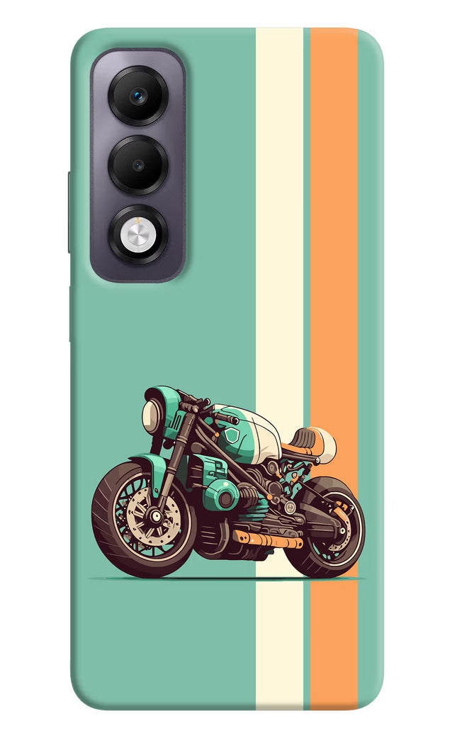 Striped Moto Drift Oppo K13x Back Cover