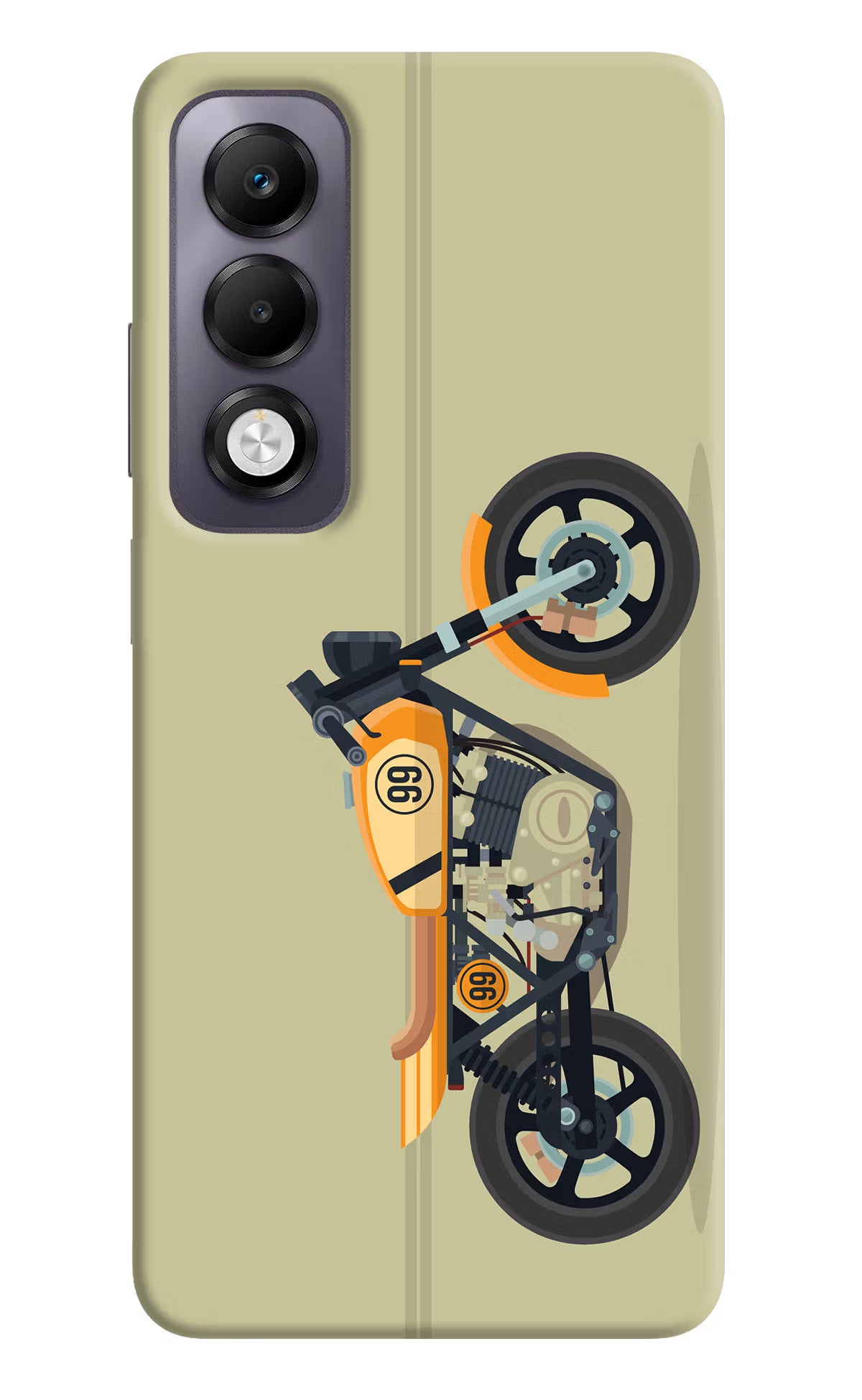 Vertical Speedster Oppo K13x Back Cover