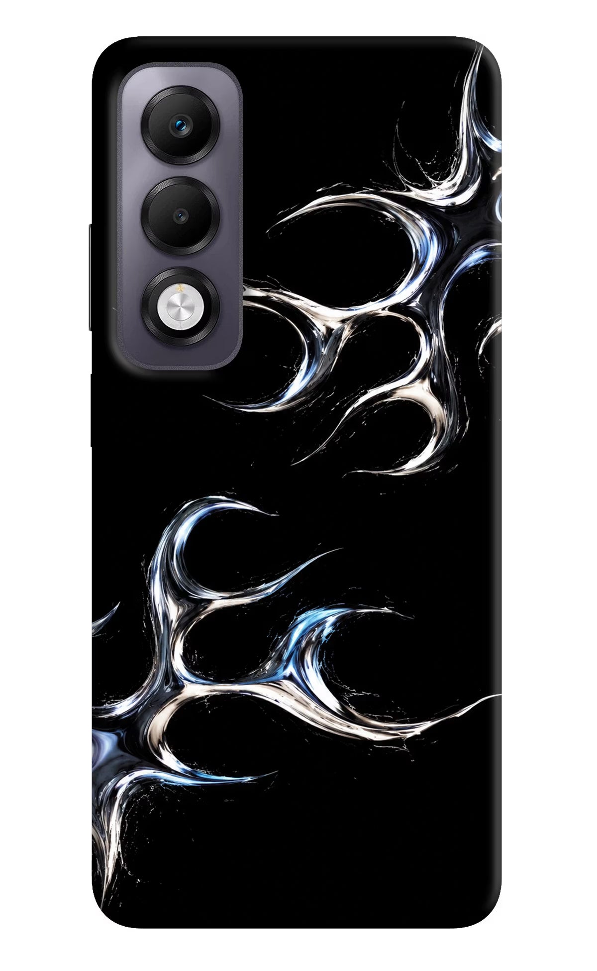 Chrome Tribal Oppo K13x Hard Case Back Cover by Casekaro