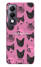 Pink Cats Oppo K13x Hard Case Back Cover by Casekaro