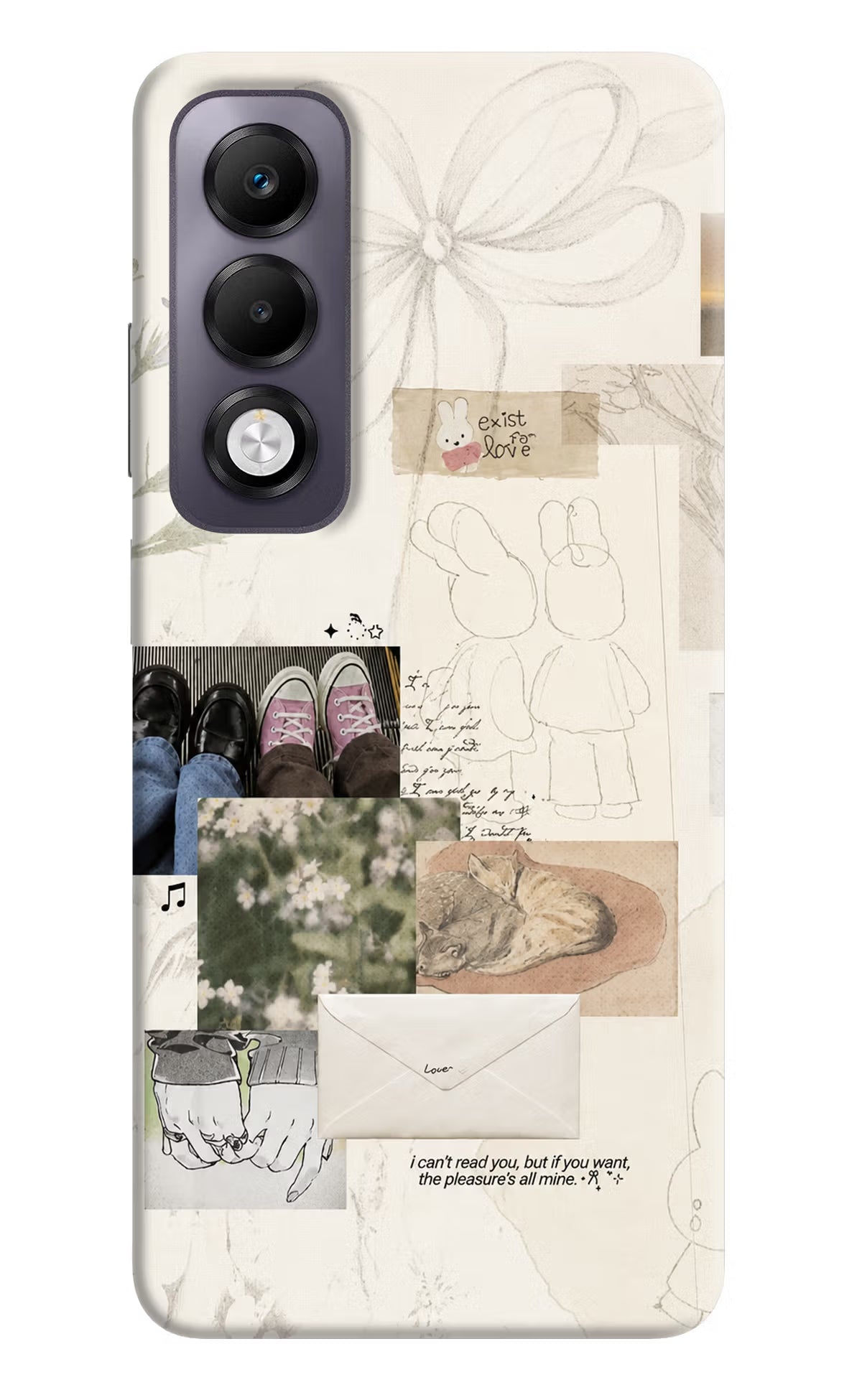 Soft Aesthetic Oppo K13x Back Cover