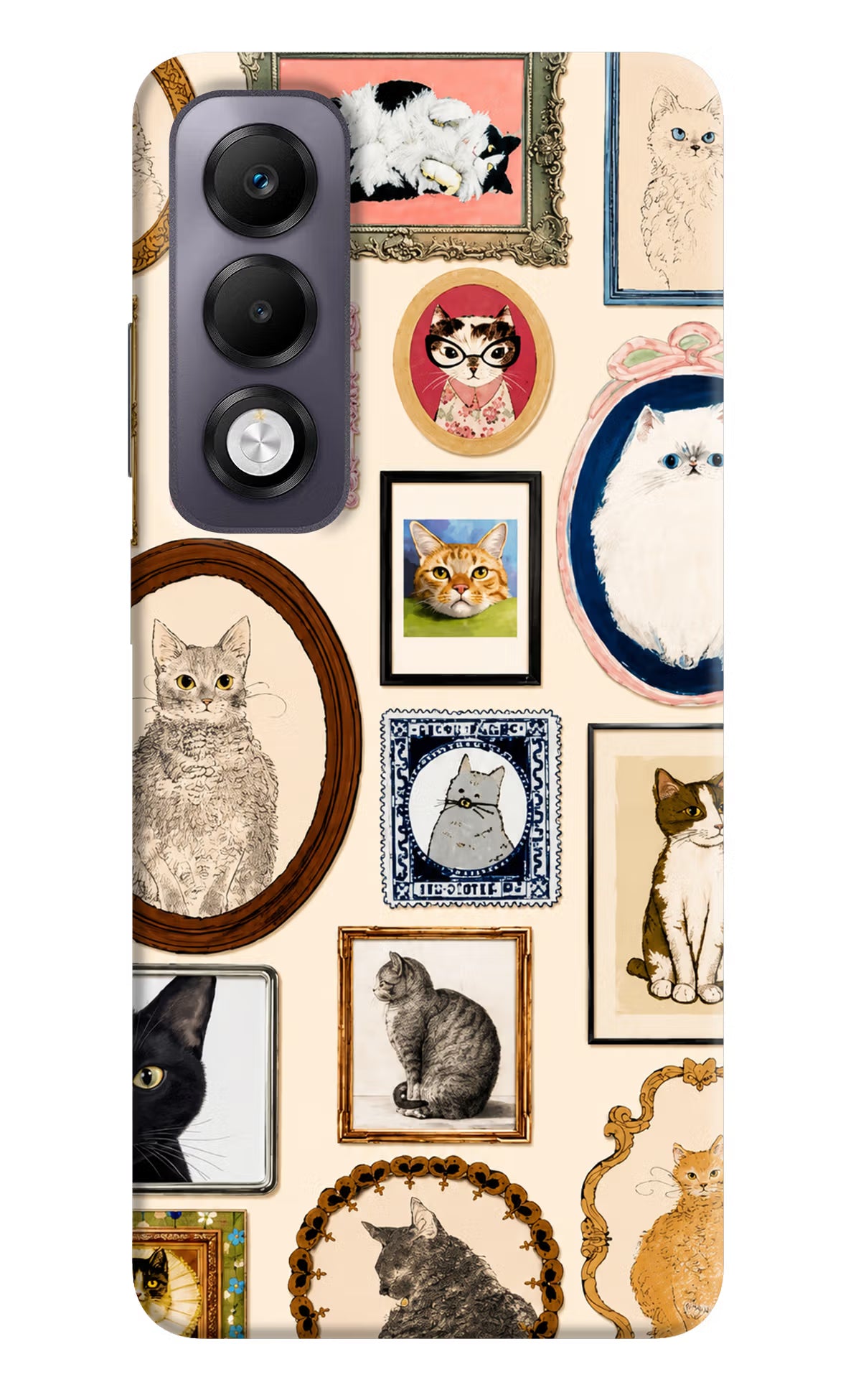 Mirror Cats Oppo K13x Back Cover