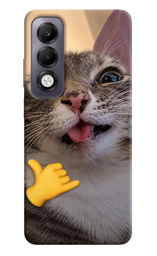 Silly Cat Call Oppo K13x Hard Case Back Cover by Casekaro