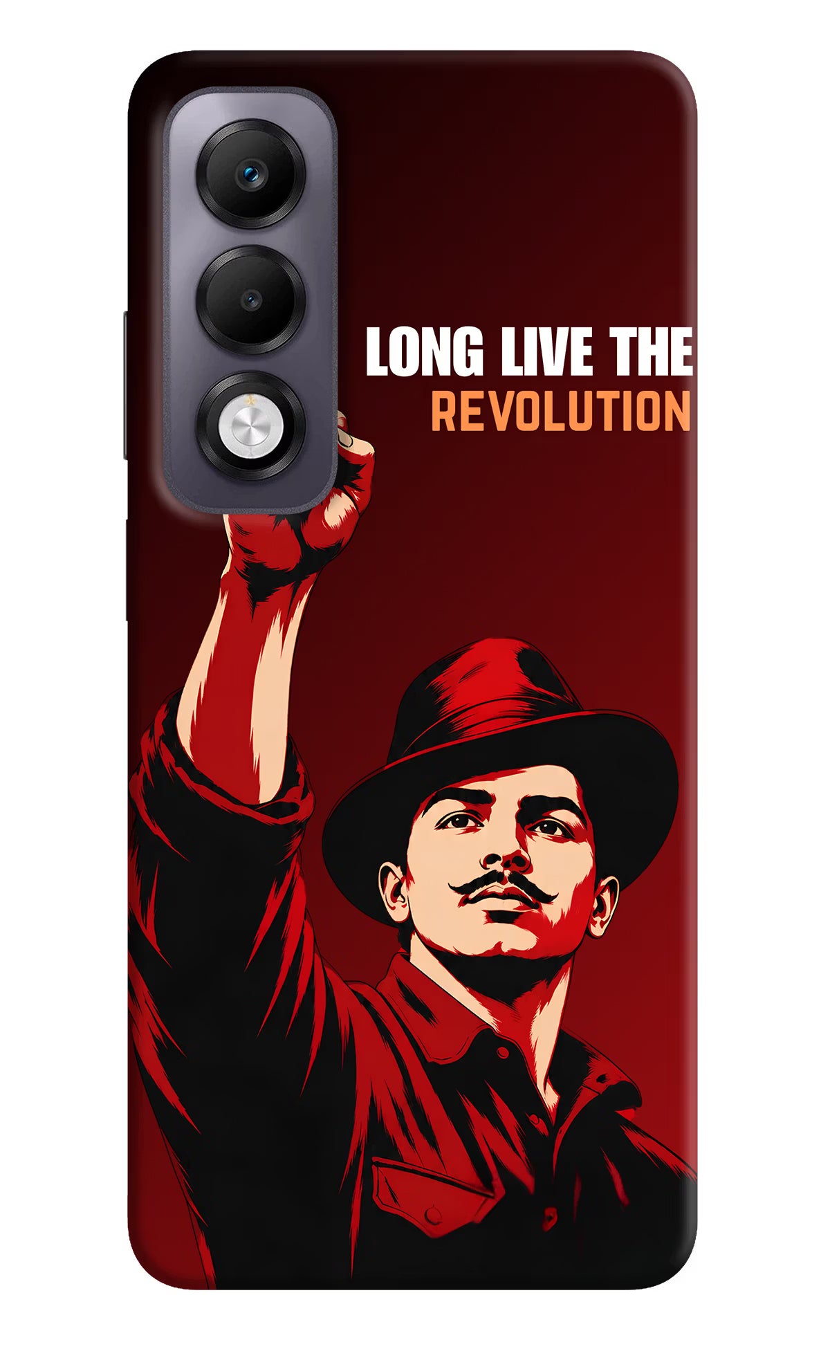 Bhagat Singh Revolution Oppo K13x Back Cover
