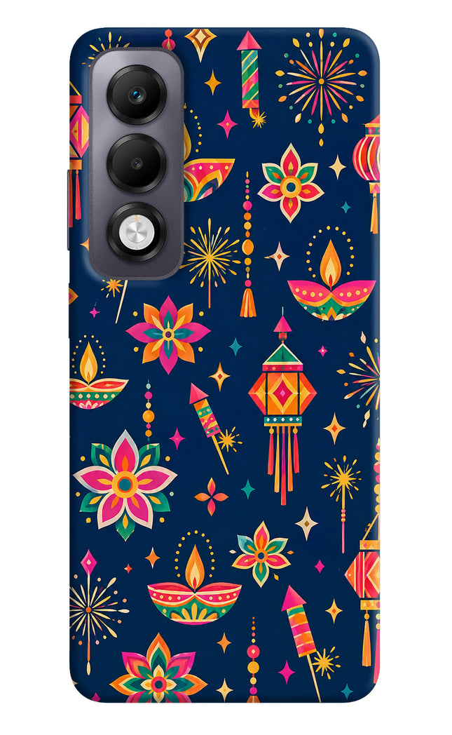 Festive Pop Oppo K13x Hard Case Back Cover by Casekaro