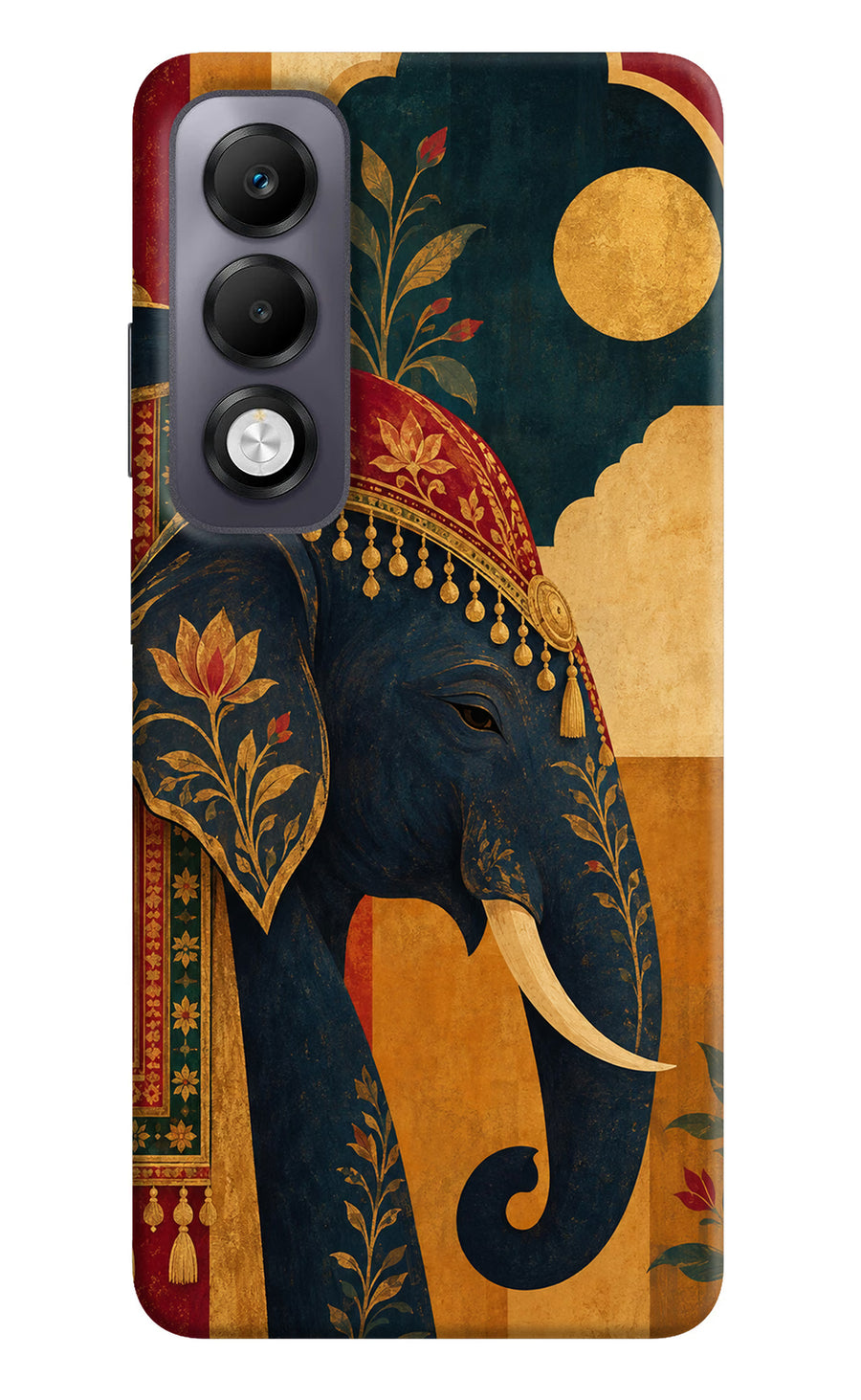 Royal Elephant Oppo K13x Back Cover, Hard case
