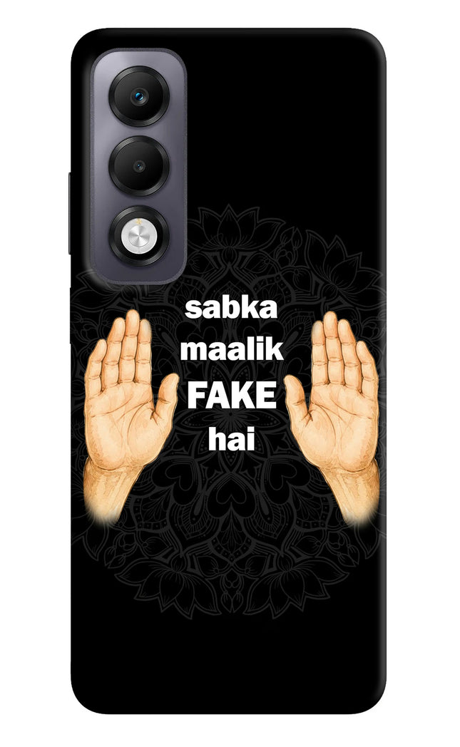 Sabka Malik Fake Oppo K13x Hard Case Back Cover by Casekaro