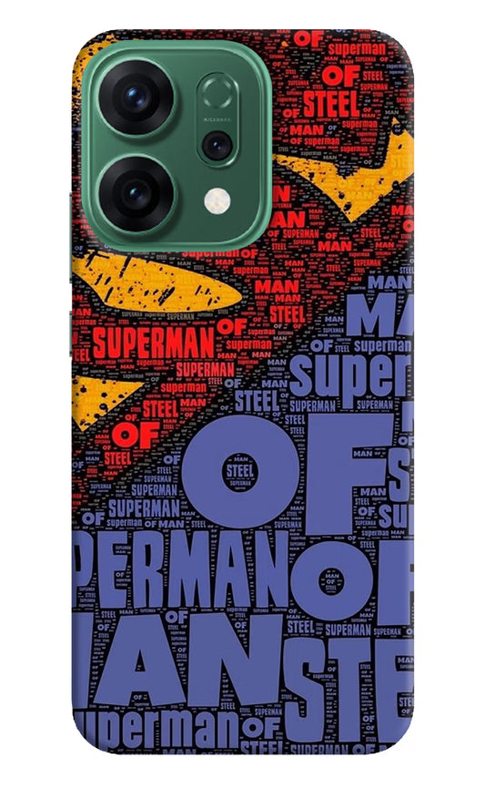 Superman Oppo Reno14 5G Hard Case Back Cover by Casekaro