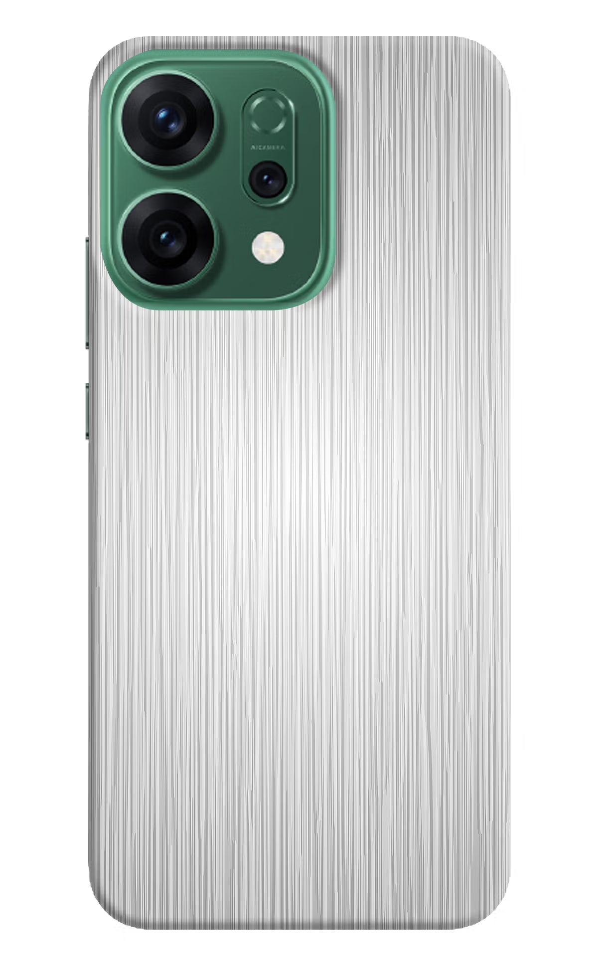 Wooden Grey Texture Oppo Reno14 5G Hard Case Back Cover by Casekaro