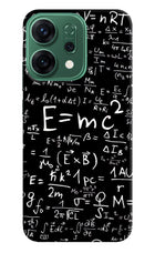 Physics Formula Oppo Reno14 5G Hard Case Back Cover by Casekaro