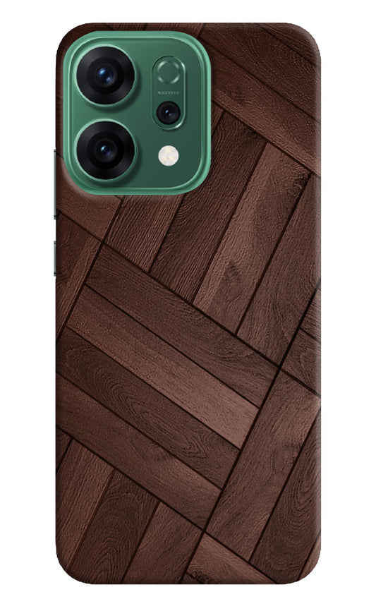 Wooden Texture Design Oppo Reno14 5G Hard Case Back Cover by Casekaro
